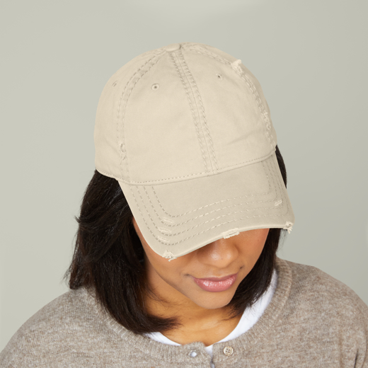 Distressed Dad Hat Design (Embroidery)