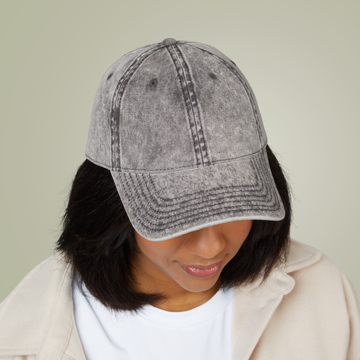 Vintage Cap Design (Embroidery)