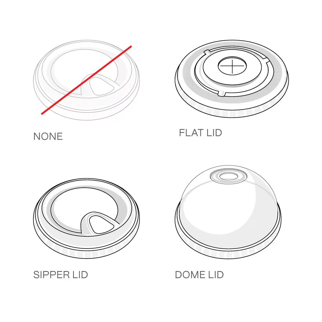 Custom Clear Plastic Cup Desgin