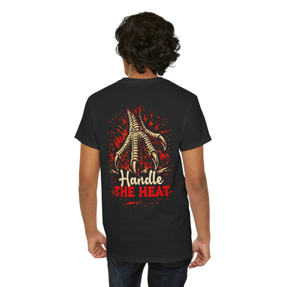 Printed Tee — "Handle The Heat" Foot