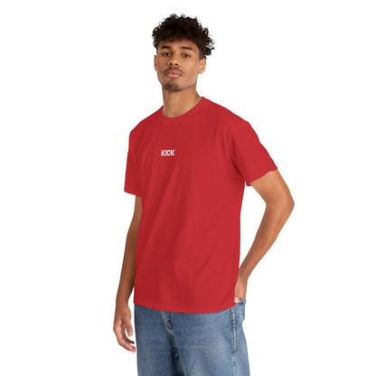 Printed Tee — "Burn Baby Burn" (Red)