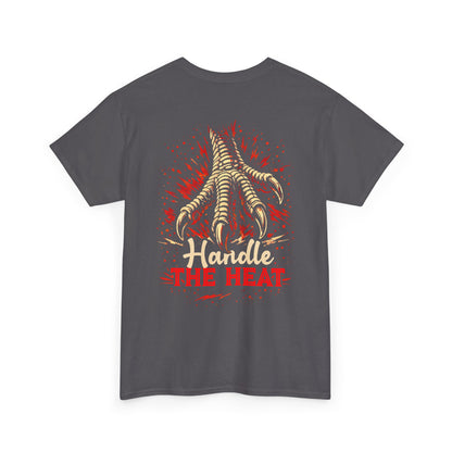 Printed Tee — "Handle The Heat" Foot