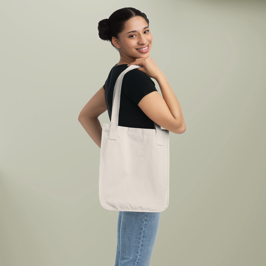 Organic Canvas Tote Bag Design