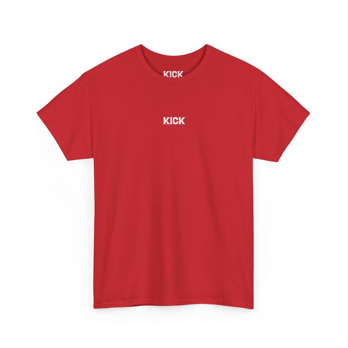 Printed Tee — "Burn Baby Burn" (Red)