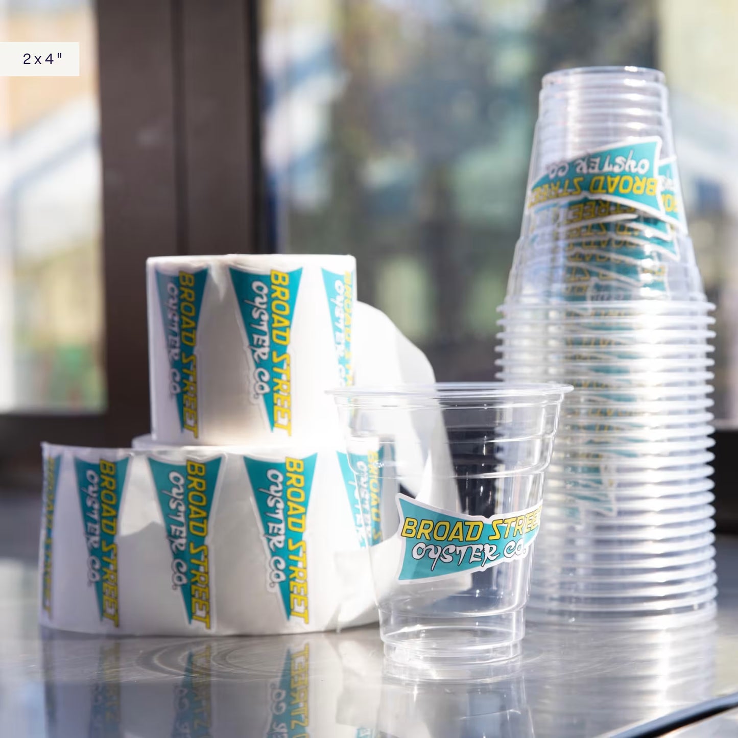 Custom Die Cut Sticker Roll Design