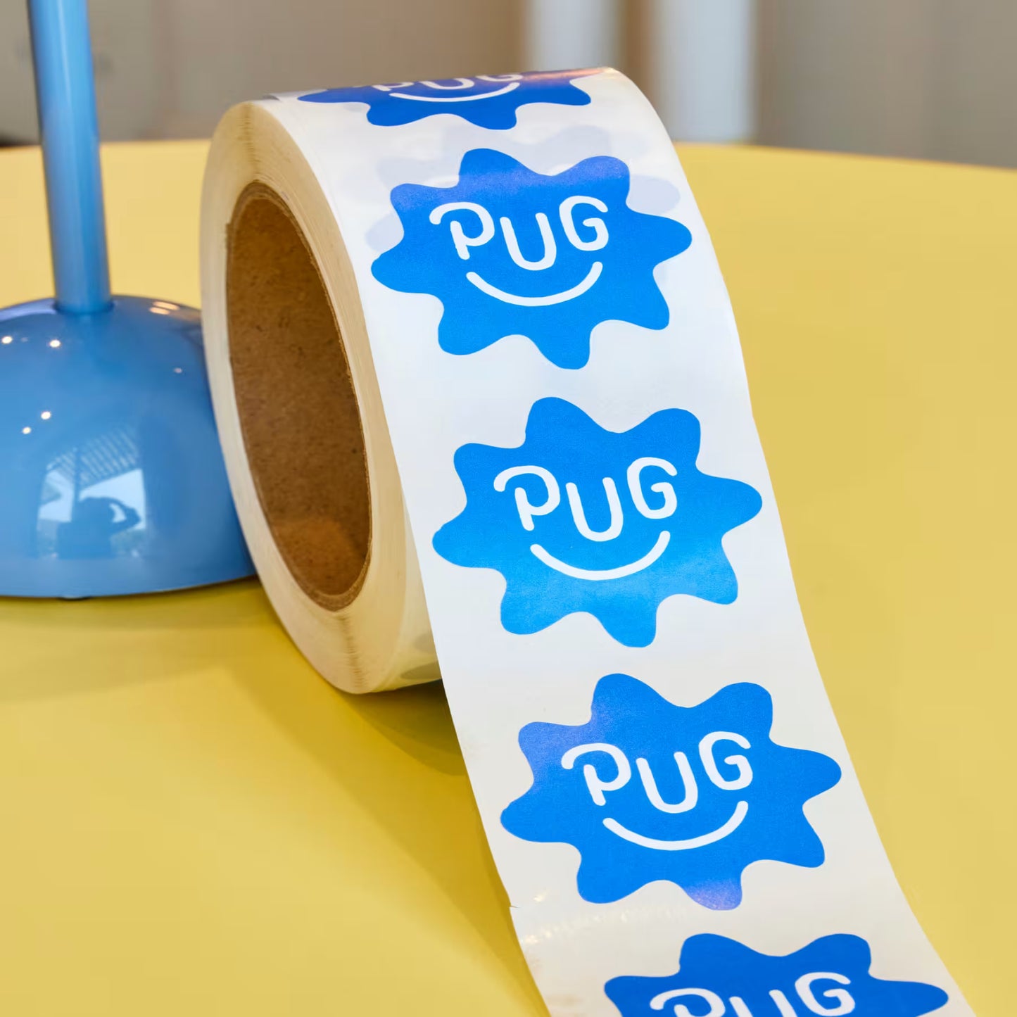 Custom Die Cut Sticker Roll Design