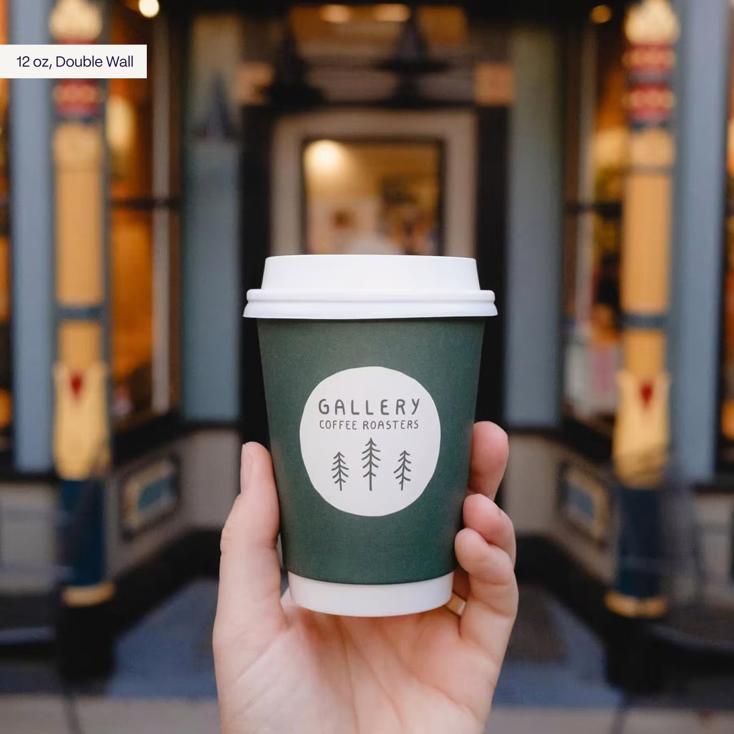 Custom Coffee Cups (Recyclable) Design