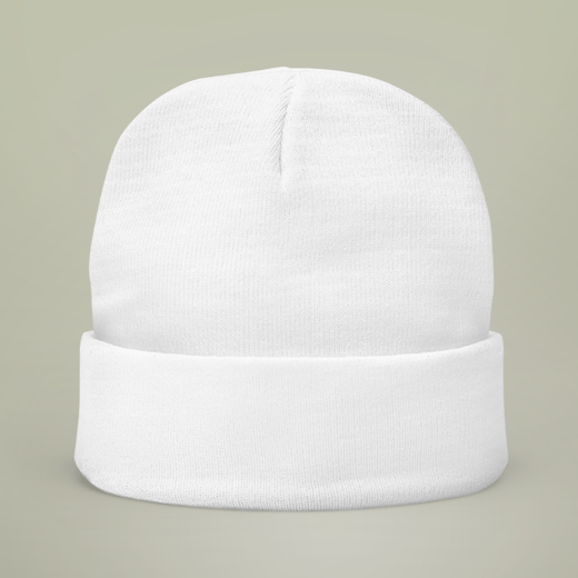 Knit Beanie Design (Embroidery)