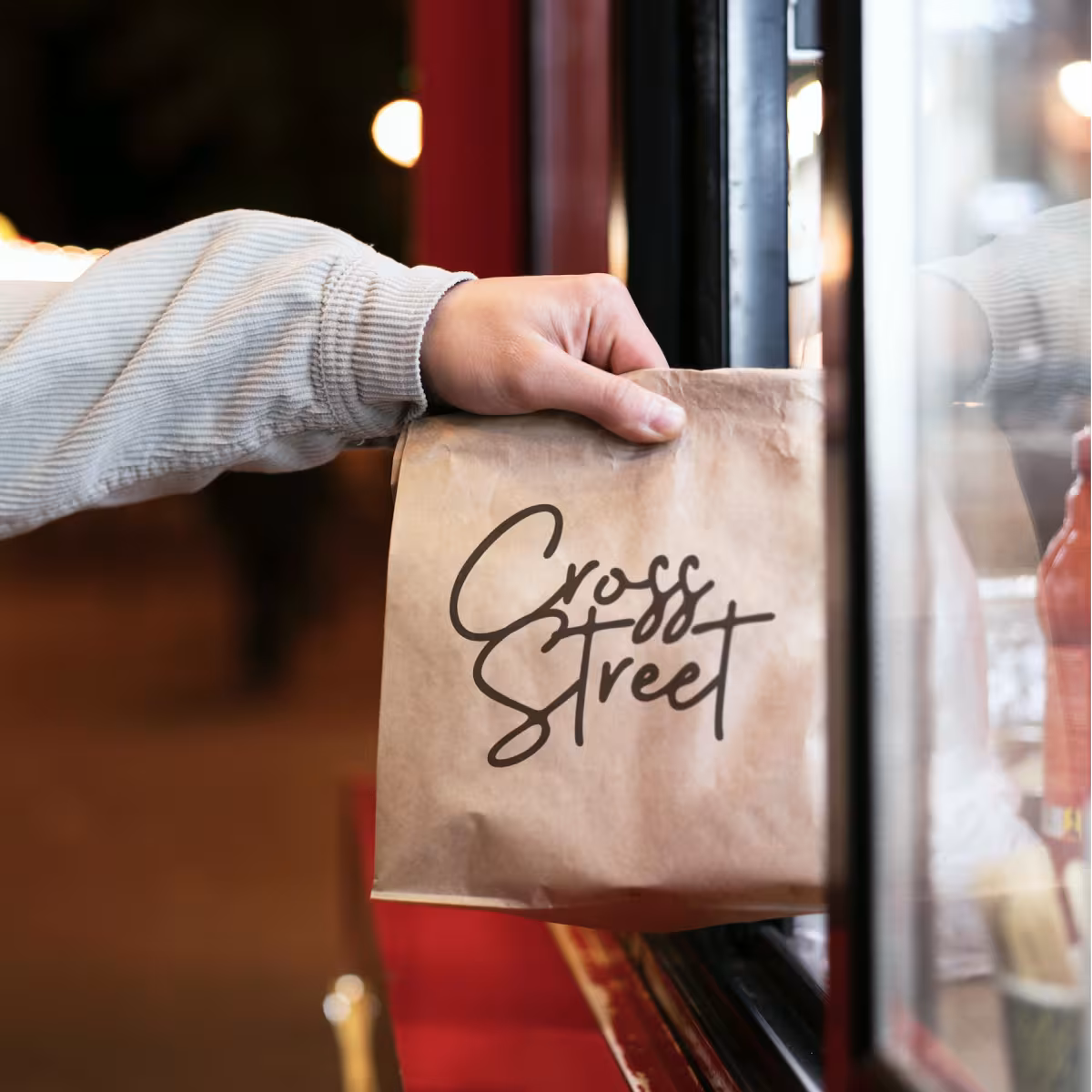 Custom Kraft SOS Bag Design