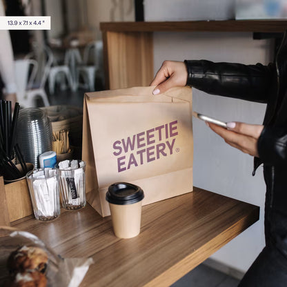 Custom Kraft SOS Bag Design