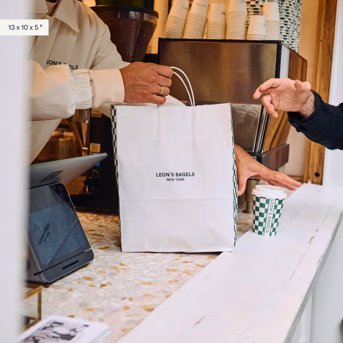 Custom Premium Takeout Bag Design