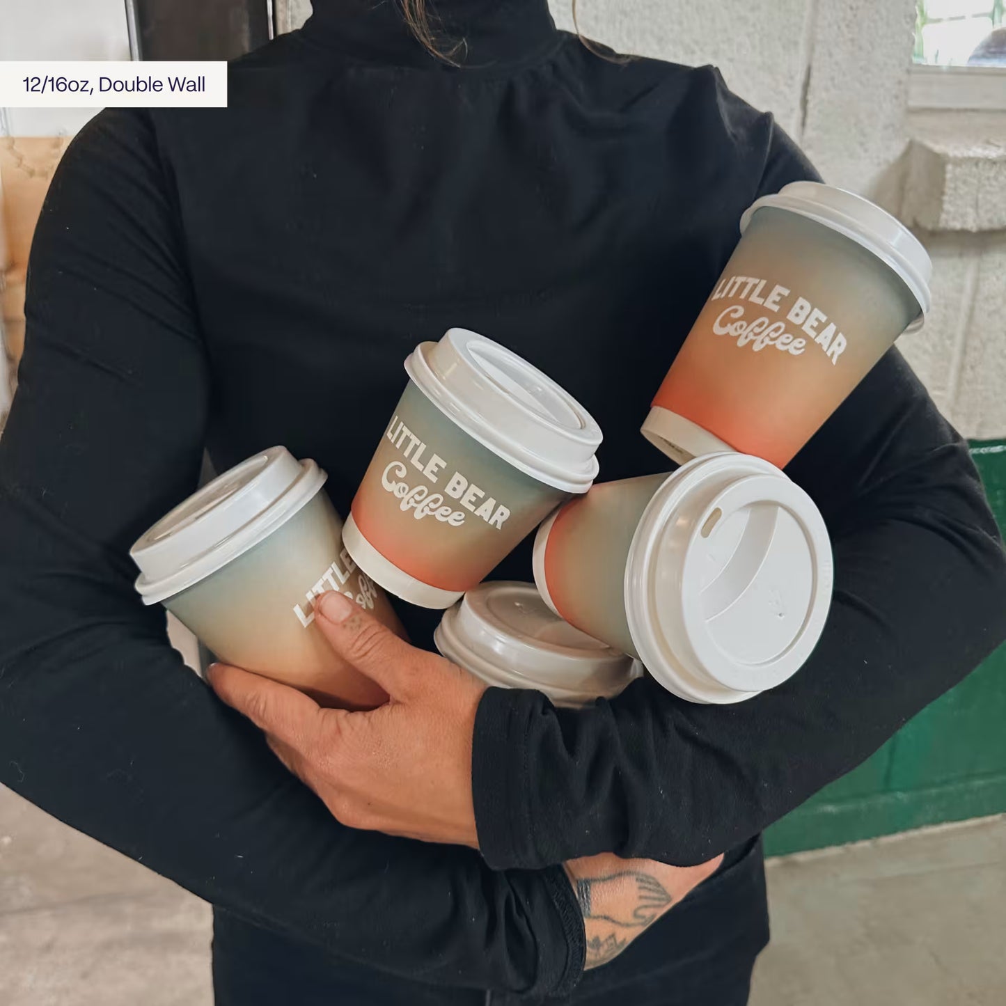 Custom Coffee Cups (Recyclable) Design