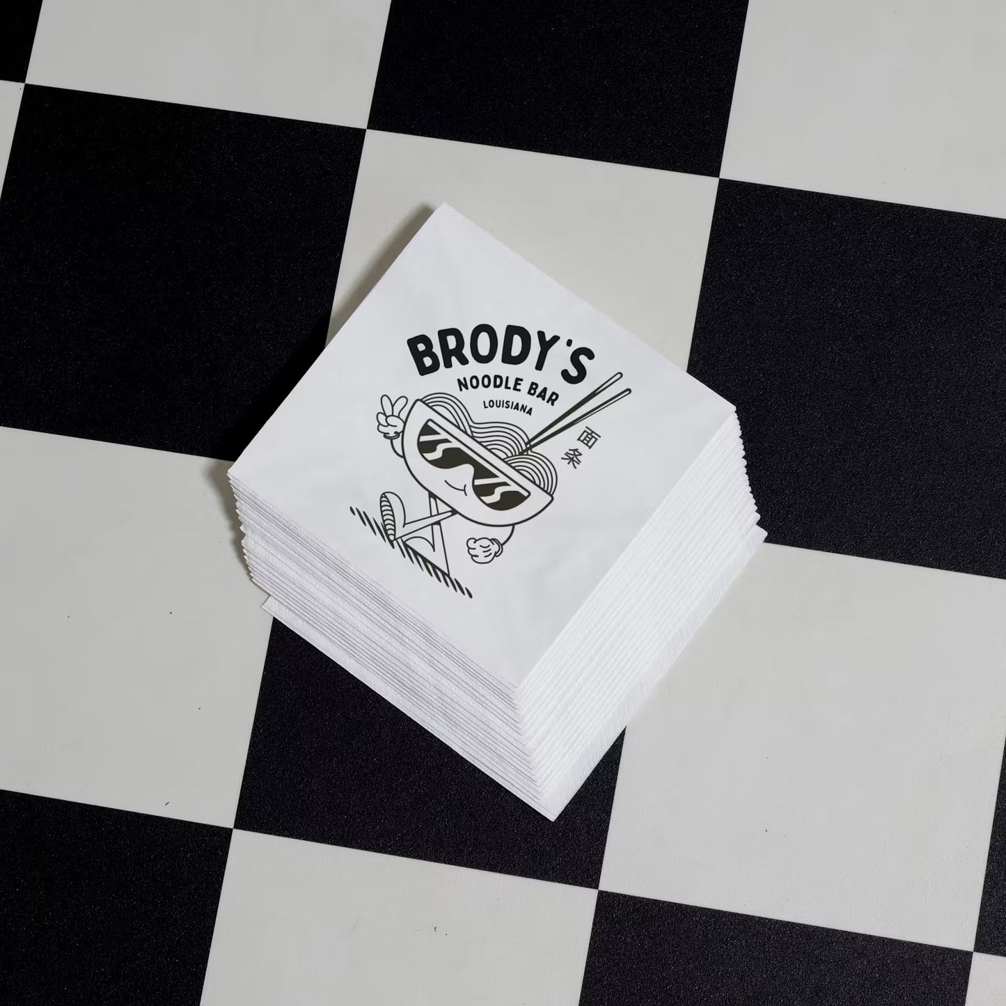 Custom Napkin Design