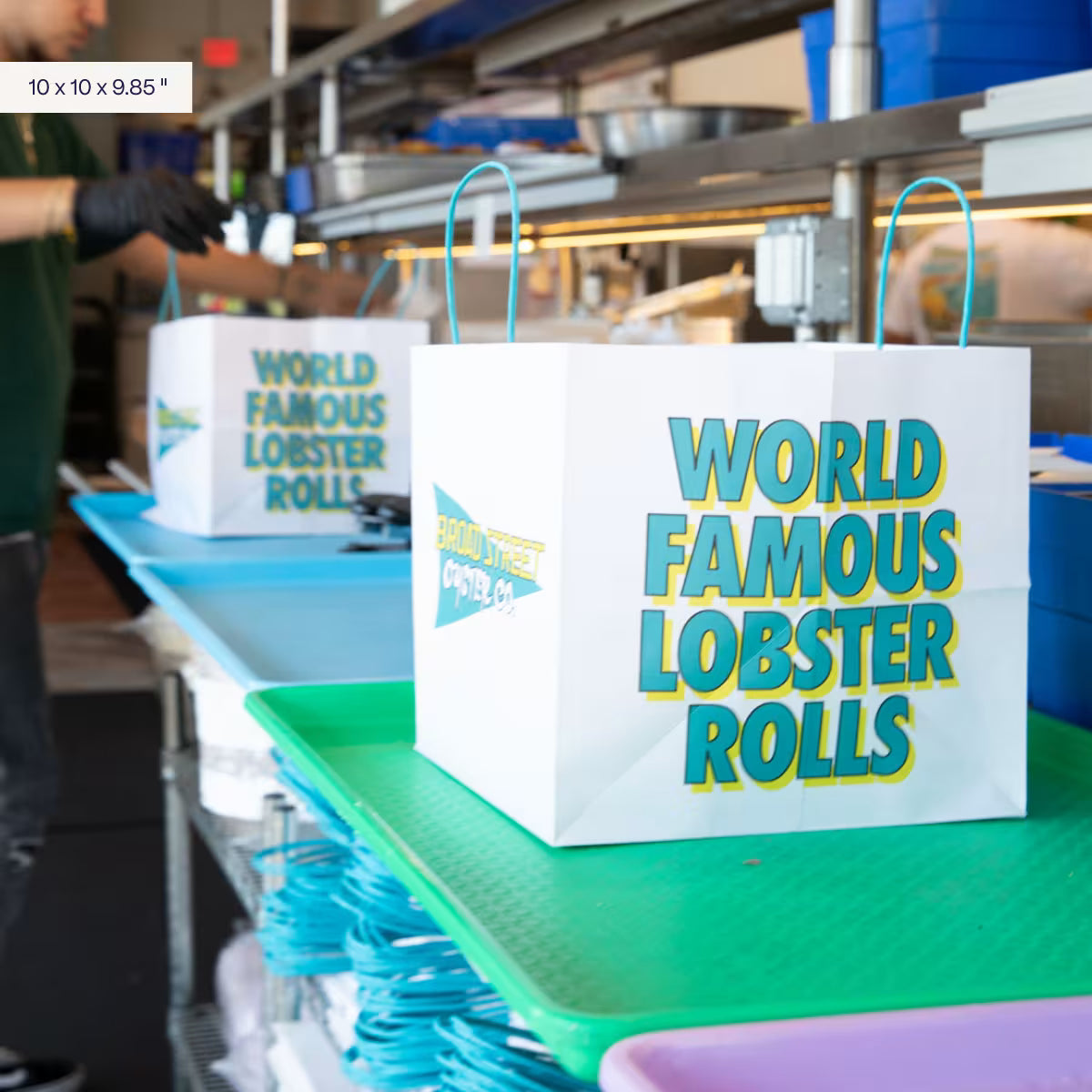 Custom Premium Takeout Bag Design