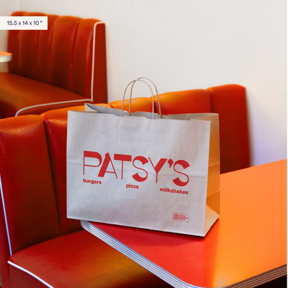 Custom Premium Takeout Bag Design