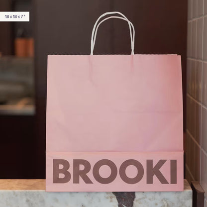 Custom Premium Takeout Bag Design