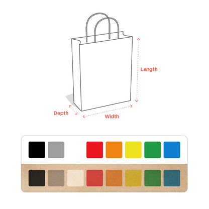 Custom Premium Takeout Bag Design