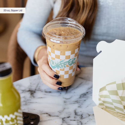 Custom Clear Plastic Cup Desgin