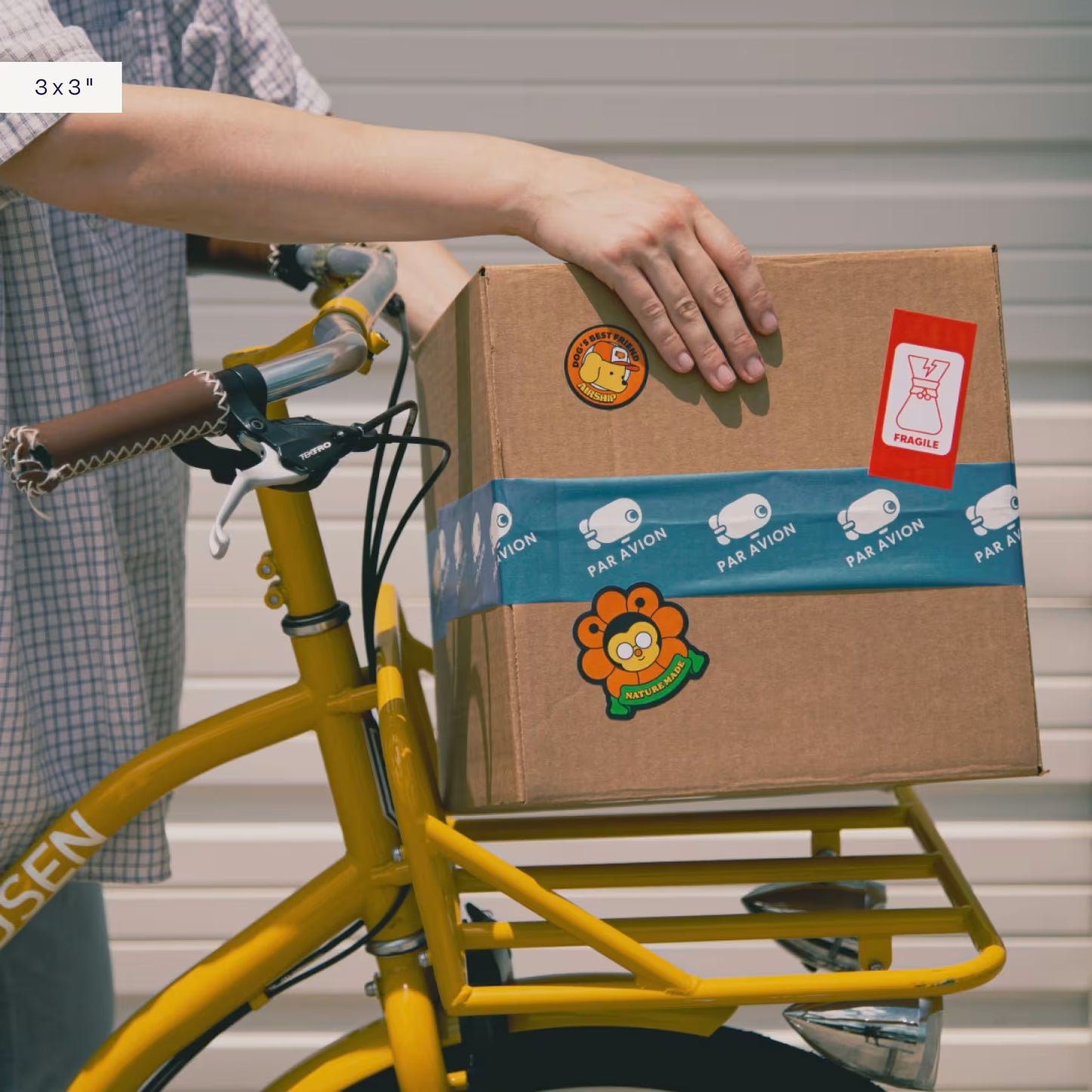 Custom Die Cut Sticker Roll Design